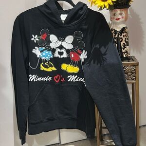 Vintage mini loves Mickey sweatshirt hoodie.  Good preloved.   large.
